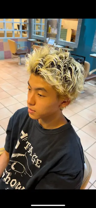 カラー メンズ 朝3分でキマる 村上陸のヘアスタイル