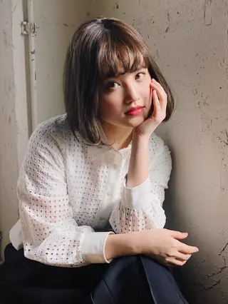 ショート カラー アンブレラカラー💫 フェイスフレーミングのヘアスタイル