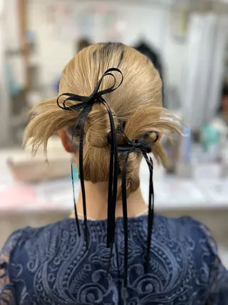 ヘアアレンジ へアセット/心斎橋 支持率No.1✨🌈のヘアスタイル