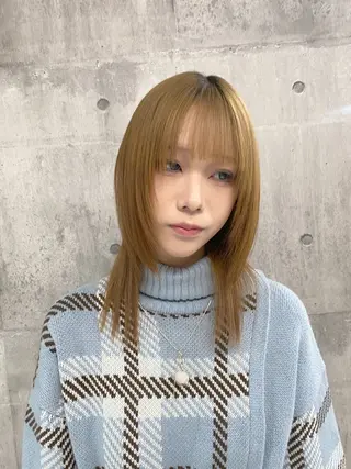 ミディアム 🌈【🎀ヘアデザイ ナー🎀】✨ノン✨のヘアスタイル