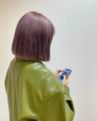ショート カラー hamashima mireiのヘアスタイル