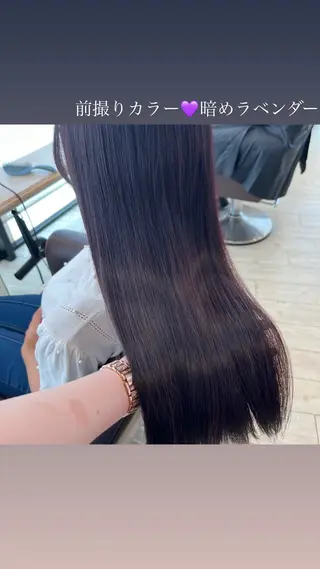 カラー すみす🎀ヘアメ/ 艶カラー/エクステのヘアスタイル