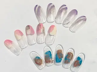 ネイル ☀️9:00受付可能 Rakuunのんのネイルデザイン