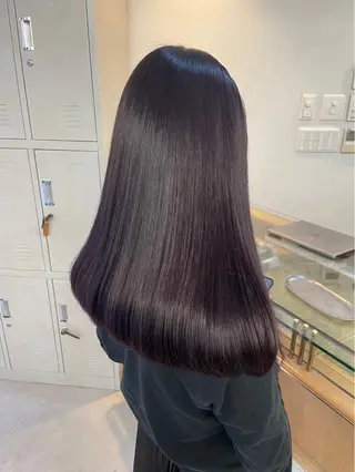 ロング カラー 浅岡 太陽のヘアスタイル