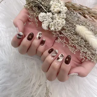 ネイル 🦋ネイルサロン ブラン🌈ゆりのネイルデザイン