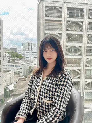 セミロング カラー ヘアアレンジ 【代表】 たき〜のヘアスタイル