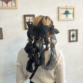 ヘアアレンジ ツボイ マホのヘアスタイル