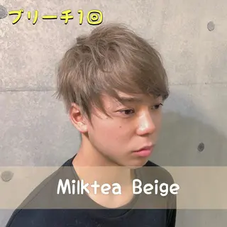 カラー メンズ 髪質改善/ブリーチ /長山遼太郎のヘアスタイル