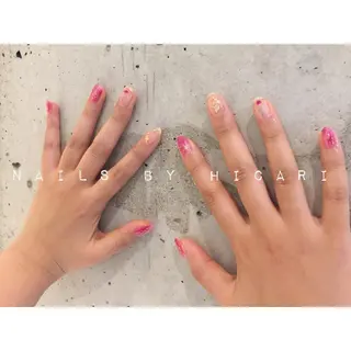 カラー ネイル マツエク・マツパ illum hicariのネイルデザイン