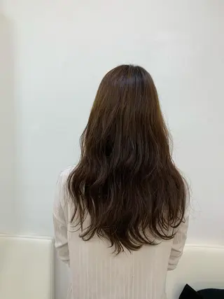 ロング パーマ 原田 穂真のヘアスタイル