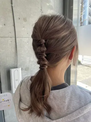 ヘアアレンジ 暖色系カラー 🌼Kana🌼のヘアスタイル