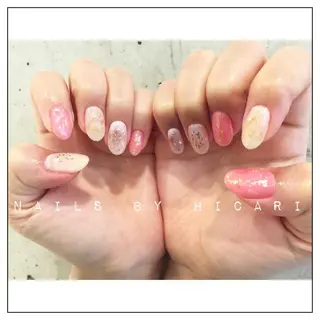 カラー ネイル マツエク・マツパ illum hicariのネイルデザイン