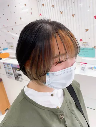 ショート カラー 新規限定カット無料 クーポン有り【桂口】のヘアスタイル
