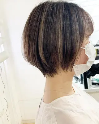 ショート ショート&ボブ井上 菜樹のヘアスタイル