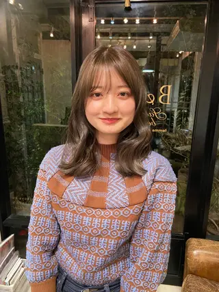 ロング カラー ダメージレス美容師 🌱水島侑理のヘアスタイル