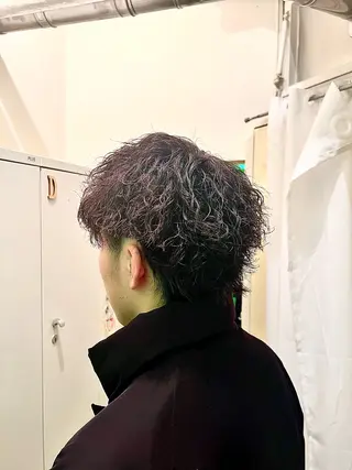 ショート パーマ メンズ 湘南のパーマ職人 🔥清水琉葵🔥のヘアスタイル