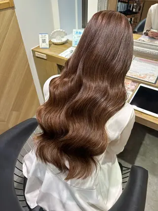 ロング YURIA / 透明感/韓国風のヘアスタイル