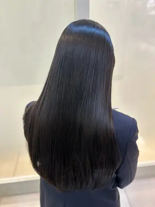 ロング 縮毛矯正/髪質改善/ 艶髪ササキナツミのヘアスタイル