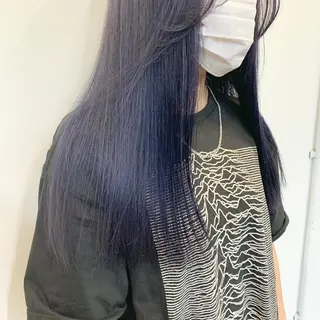 ロング カラー ヘアアレンジ 🎀暖色カラー🎀 ♡yurika♡のヘアスタイル