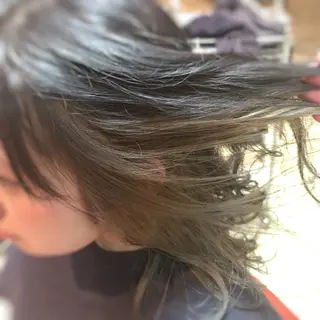 ミディアム カラー 縮毛矯正×髪質改善 店長　DAITOのヘアスタイル