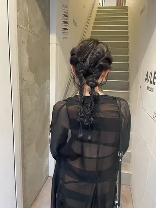 ロング ヘアアレンジ 久保田 千尋のヘアスタイル