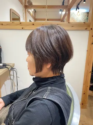 ショート 山口 里莉のヘアスタイル