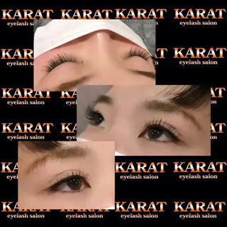 マツエク・マツパ ★KAEDE★伊勢崎 【KARAT】のマツエク・マツパデザイン
