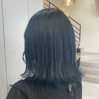 ミディアム 村山 豪歩のヘアスタイル