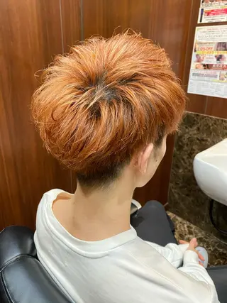 ショート メンズ 浅見 天翔のヘアスタイル