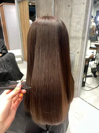 ロング 🫧ハイライトカラー 🫧 𝓜𝓘𝓤のヘアスタイル