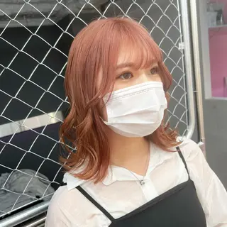 ミディアム カラー ELU.☁️ ARIのヘアスタイル