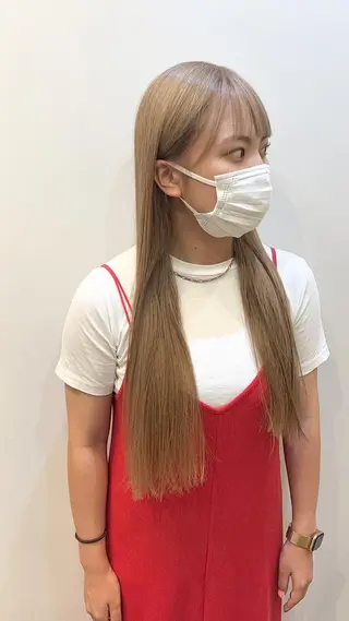 ロング カラー パーマ ヘアアレンジ メンズ キッズ ネイル マツエク・マツパ アイブロウ ブリーチ　ハイトーン 特化🌈フジタハルキのヘアスタイル