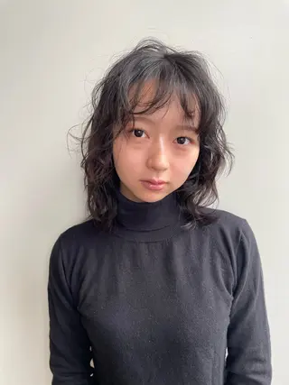セミロング パーマ 🎀レイヤー/パーマ カラー/ai🎀のヘアスタイル