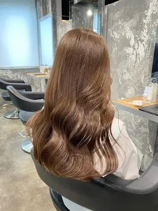 ロング カラー エフェクトブリーチ 🌟前澤啓太朗のヘアスタイル