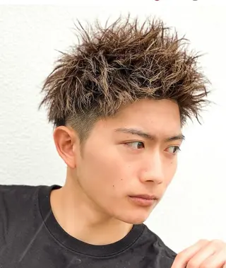 メンズ 尾前 了守のヘアスタイル