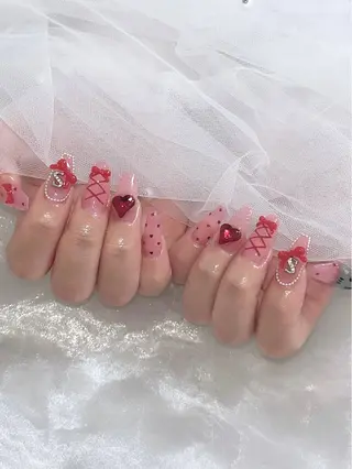 ネイル akari🎀 京橋 ARRINEのネイルデザイン