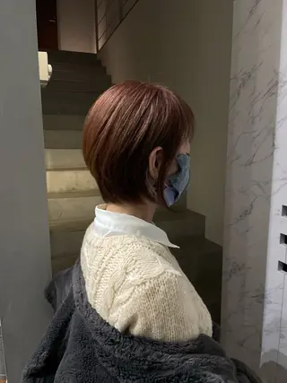 ショート ミユ/ショート/ カットモデル/名東区のヘアスタイル