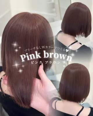 ショート カラー 🎀ちゃんりお🎀 /ブリーチなしカラーのヘアスタイル