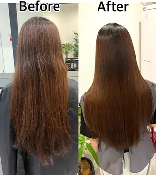 ロング 原田 優花のヘアスタイル