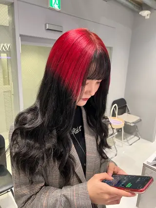 ロング カラー 最高級髪質改善🥇 小玉美菜のヘアスタイル