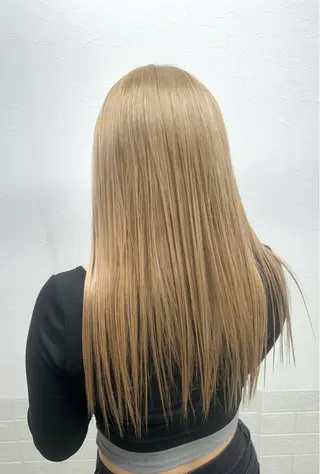 カラー ダブルスキルエクステ /羽エクステ白石宇由のヘアスタイル