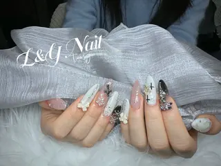 ネイル L&Y Nail🎀 思雪のネイルデザイン