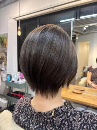 ショート カラー レディースパーマ🍭 /大阪/福島駅/りなのヘアスタイル