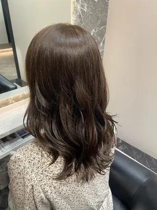 セミロング カラー ショートボブカット /堀内波玲のヘアスタイル