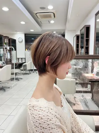 ショート カラー 《大人気髪質改善》 プログレス国分寺店のヘアスタイル