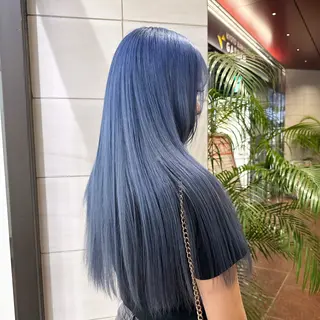 セミロング カラー ハイトーン/ブリーチ カラー/SHOGOのヘアスタイル