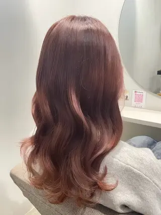 セミロング カラー 絶対かわいい保証💖 ひいなのヘアスタイル