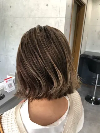 ミディアム REVE美容室 REVEマツエクのヘアスタイル