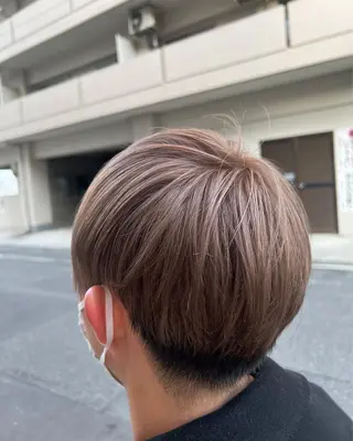 カラー メンズ 大阪メンズパーマ /ショート/らいのヘアスタイル