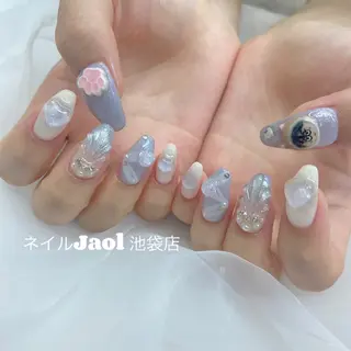 ロング ネイルJaol 池袋のネイルデザイン